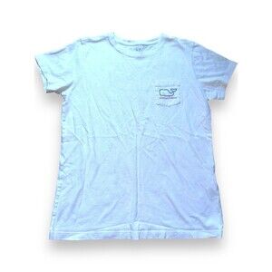 Vineyard Vines Womens Tee Whale Pocket T Shirt White Small